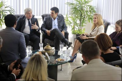 notícia: Pará e França discutem parcerias sobre meio ambiente e questões urbanas