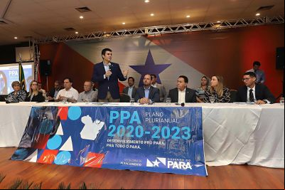 notícia: Executivo entrega à Assembleia Legislativa projeto de lei do PPA 2020-2023