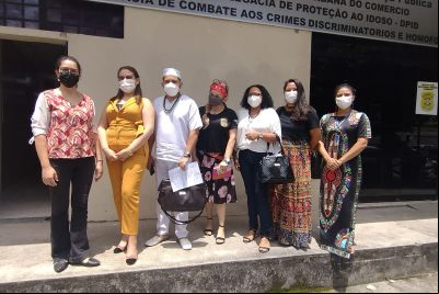 notícia: Sejudh acompanha caso de racismo religioso, em Belém