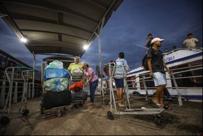 notícia: Terminal Hidroviário de Belém deve receber 7 mil ageiros durante feriado do Dia do Trabalhador 