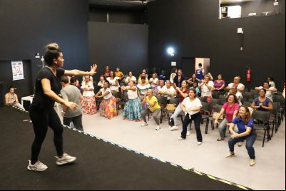 notícia: Sespa promove ação alusiva ao Dia Mundial da Atividade Física na UsiPaz Icuí-Guajará 