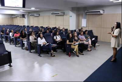 notícia: Coordenação Estadual de Nutrição promove curso de capacitação para servidores