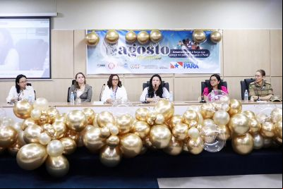 notícia: Solenidade na Sespa marca abertura oficial do Agosto Dourado