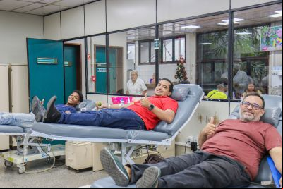 notícia: Servidores da Seplad participam da 7ª Edição da 'Gincana Instituição Cidadã: Todos Doando Sangue'