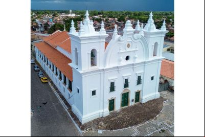notícia: Igreja Matriz de Vigia reabre as portas para os fiéis após 2 anos de obras