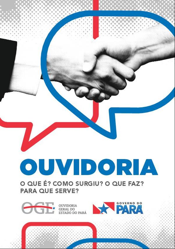 capa: Cartilha Ouvidoria Geral do Estado do Pará